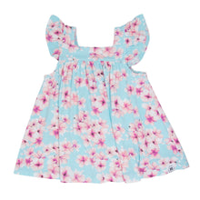 Load image into Gallery viewer, Pretty Pink Floral Ruffle Dress with Bloomer