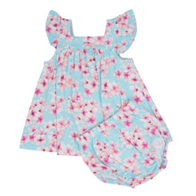 Load image into Gallery viewer, Pretty Pink Floral Ruffle Dress with Bloomer