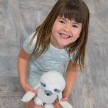 Load image into Gallery viewer, Mint Butterfly Daisy Bamboo Summer Pajama Set