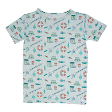 Load image into Gallery viewer, Fishing Poles Summer Pajama Set