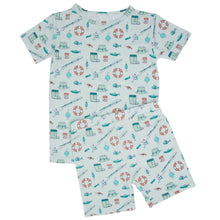 Load image into Gallery viewer, Fishing Poles Summer Pajama Set