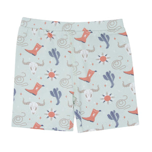 Bulls Boots Lasso Western Summer Pajama Set