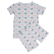 Load image into Gallery viewer, Pink Farm Hens Bamboo Summer Pajama Set