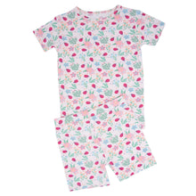Load image into Gallery viewer, Ladybug Flower Garden Summer Pajama Set