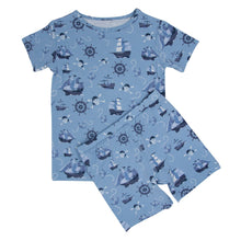 Load image into Gallery viewer, Pirate Ships Summer Pajama Set