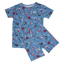 Load image into Gallery viewer, Electric Guitars Rockstar Summer Pajama Set