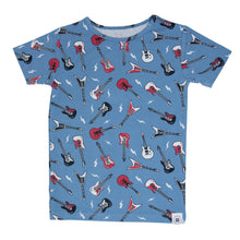 Load image into Gallery viewer, Electric Guitars Rockstar Summer Pajama Set