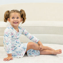 Load image into Gallery viewer, Watercolor Butterfly Swirly Girl Dress