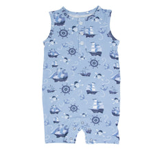 Load image into Gallery viewer, Pirate Ships Tank Romper