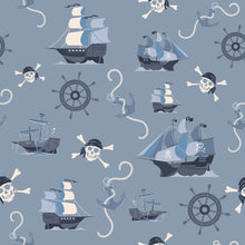 Load image into Gallery viewer, Pirate Ships Tank Romper