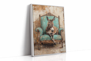 Turquoise Donkey Reverie