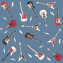 Load image into Gallery viewer, Electric Guitars Rockstar Zipper Footie
